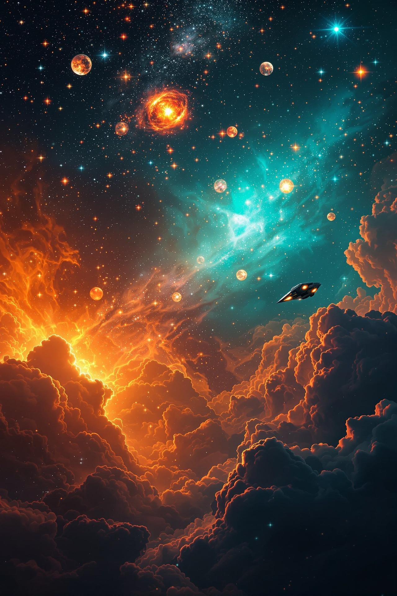免费精品视频独家呈现电影《星际回响》高清海报，科幻冒险巨制